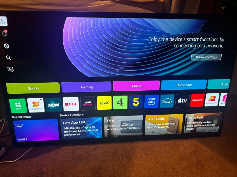 LG B4 48 inch OLED 4K Smart TV 