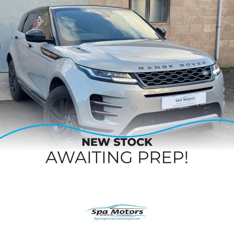 2022 Land Rover Range Rover Evoque 2.0 D200 R-Dynamic S 5dr Auto ESTATE DIESEL Automatic