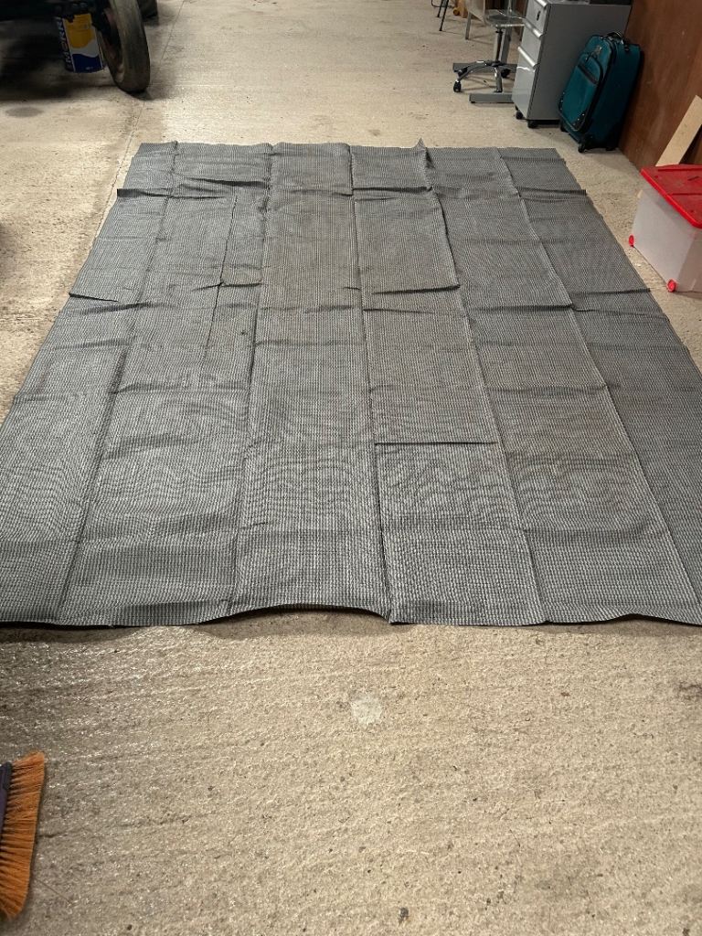 Breathable carpet for Caravan Awning 