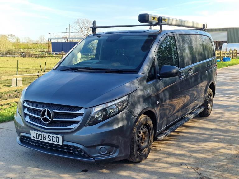 2017 Mercedes Vito 111 CDI Grey  Drives Perfect  11m MOT  153k Miles  ULEZ