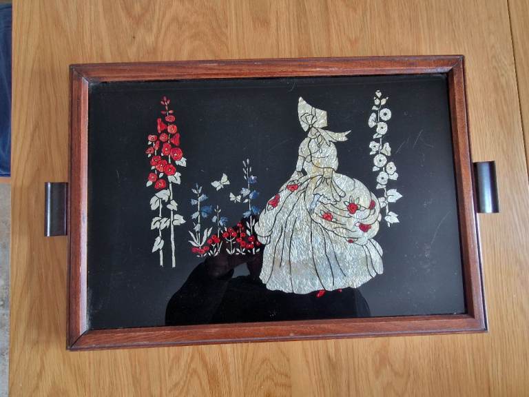 Mid century tray