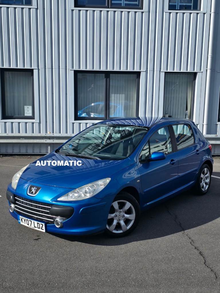 Peugeot 307 AUTOMATIC 1.6 Hatchback, 2007, BRAND NEW MOT WITH NO ADVISORIES, LARGE SERVICE FILE, 