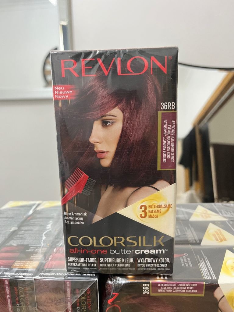 Revlon Colorsilk Hair Dye 36RB – Burgundy, New