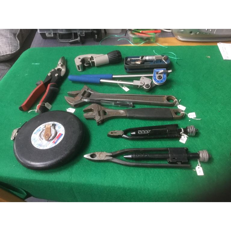 Assortment of hand tools