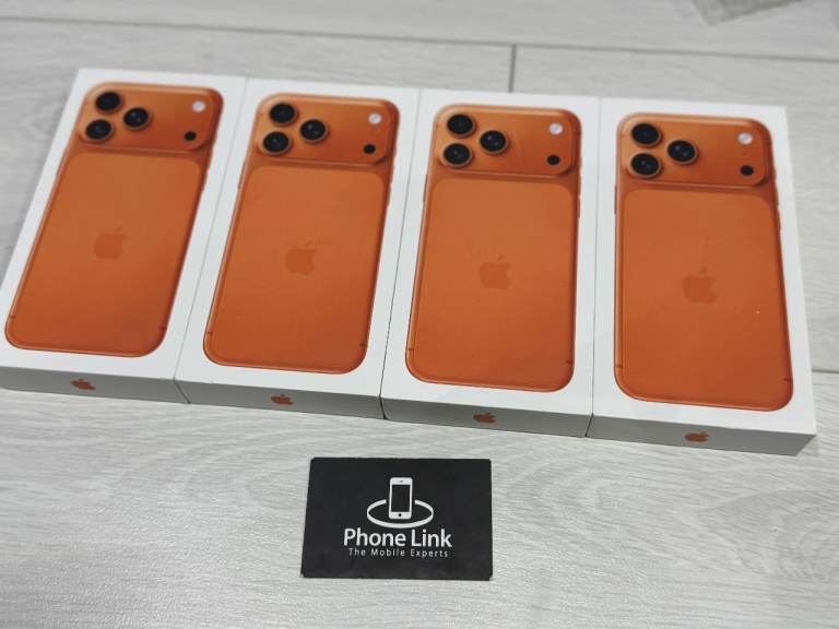 📱New Sealed Cosmic Orange Apple iPhone 17 Pro Max 256GB Unlocked + 1 Year Apple Warranty 🍎 - P1582