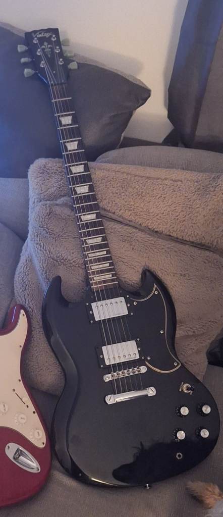 image for Vintage VS6 SG Style guitar
