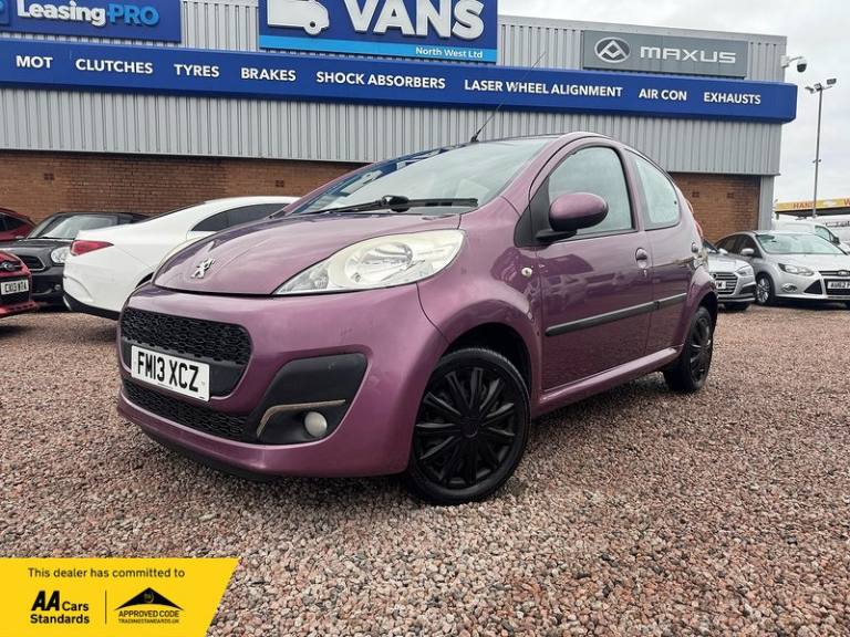 2013 Peugeot 107 1.0 Active 5dr HATCHBACK PETROL Manual