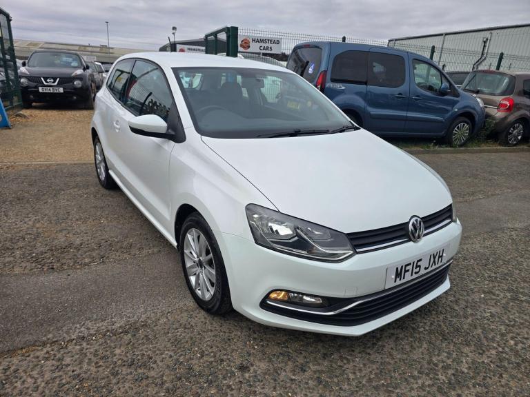 2015 Volkswagen Polo 1.0 BlueMotion Tech SE Euro 6 (s/s) 3dr HATCHBACK Petrol Manual