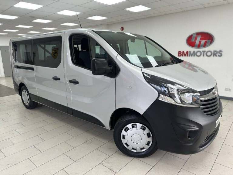 2017 Vauxhall Vivaro 2900 1.6CDTI 95PS ecoFLEX H1 Combi 9 Seat MPV DIESEL Manual