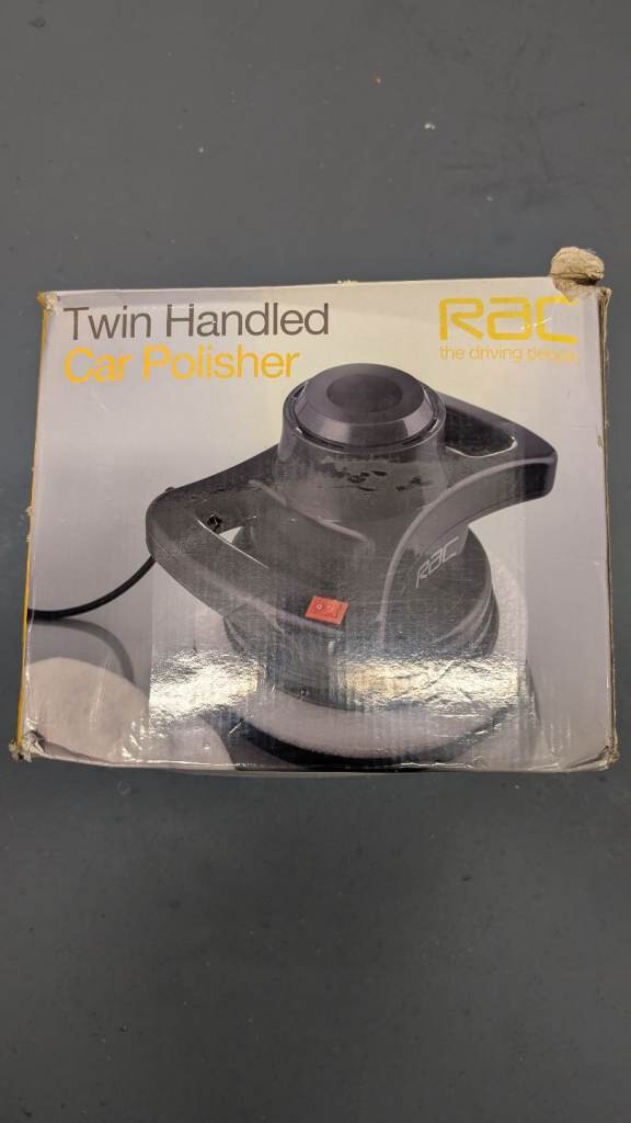 Twin handled car polisher 