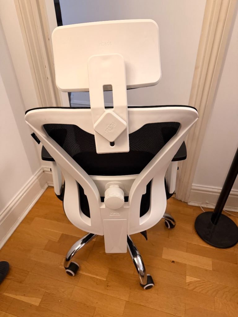 HBADA Black and White office chair