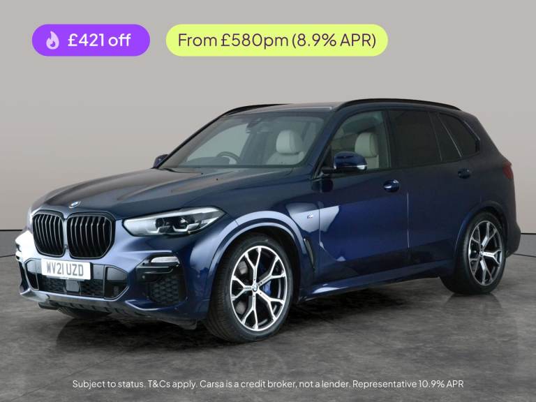 2021 BMW X5 3.0 40i MHT M Sport SUV 5dr Petrol Hybrid Auto xDrive Euro 6 (s/s) (340 ps) Suv Hybri...