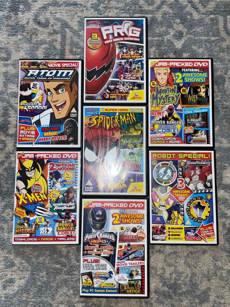Jetix Magazine DVD Bundle