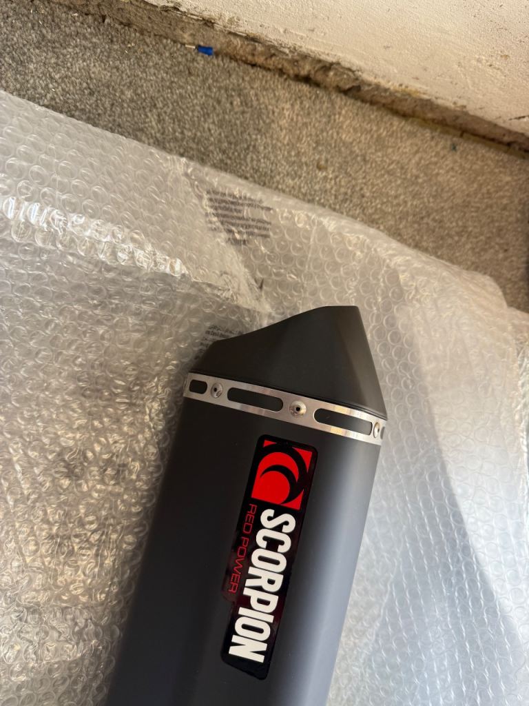 Scorpion Red Power Exhaust – As Good As New