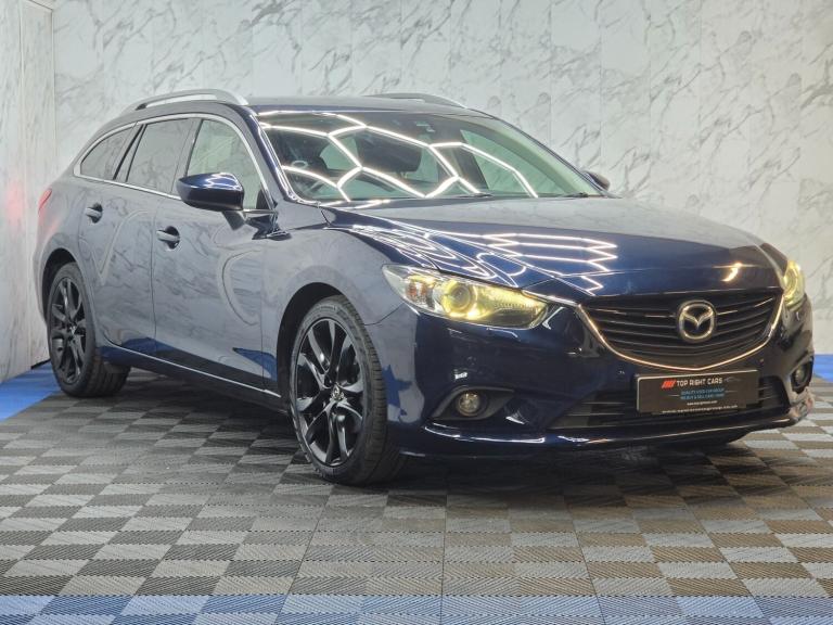 2014 Mazda Mazda6 2.2 SKYACTIV-D Sport Nav Tourer 5dr Euro 6 (s/s) (175 ps) Auto Diesel ESTATE Di...