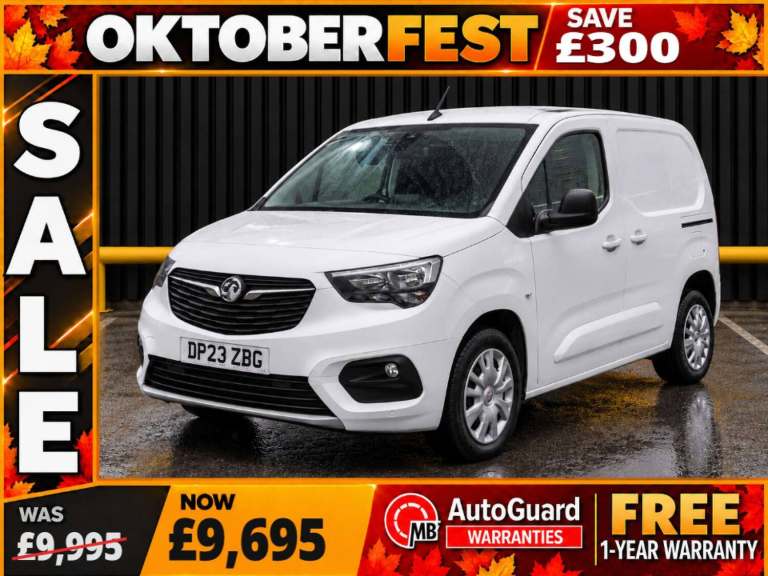 2023 Vauxhall Combo 1.5 Turbo D 2300 Pro Panel Van 5dr Diesel Manual L1 H1 Euro 6 (s/s) (100 ps P...