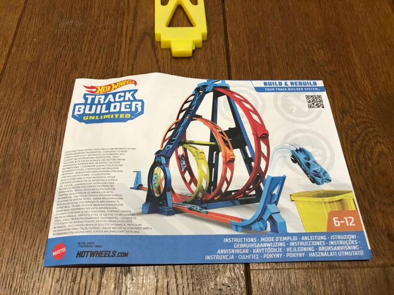 Hot Wheels Track Builder Triple Loop Kit