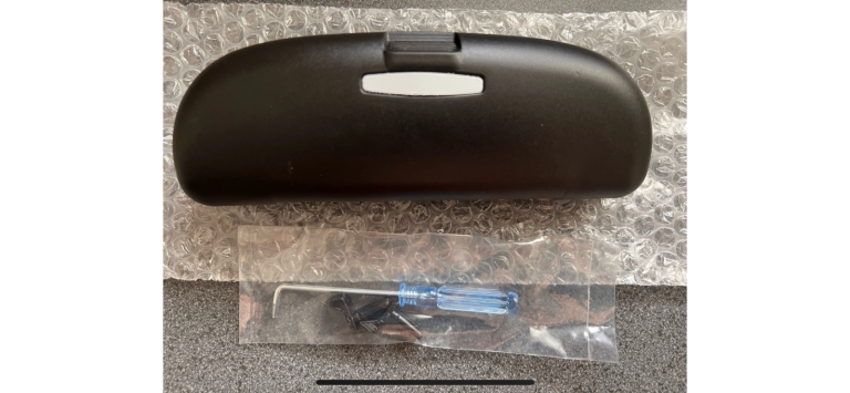 New Toyota sunglasses/driving glasses holder