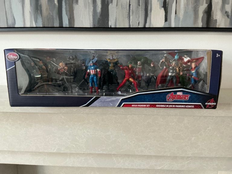 Disney Marvel Avengers Mega Figurine Set - Brand New