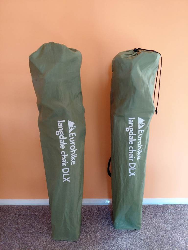 Eurohike Langdale Camping Chair DLX x2