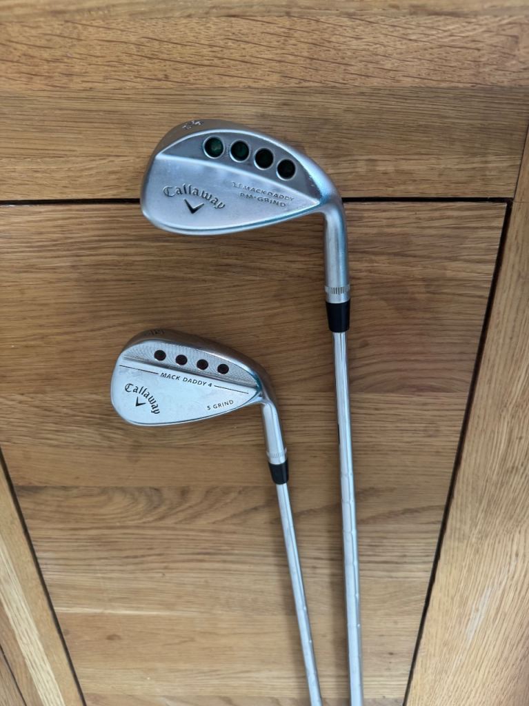 Callaway Mack Daddy PM Grind Wedges (56 & 52 Degree) – Good Condition