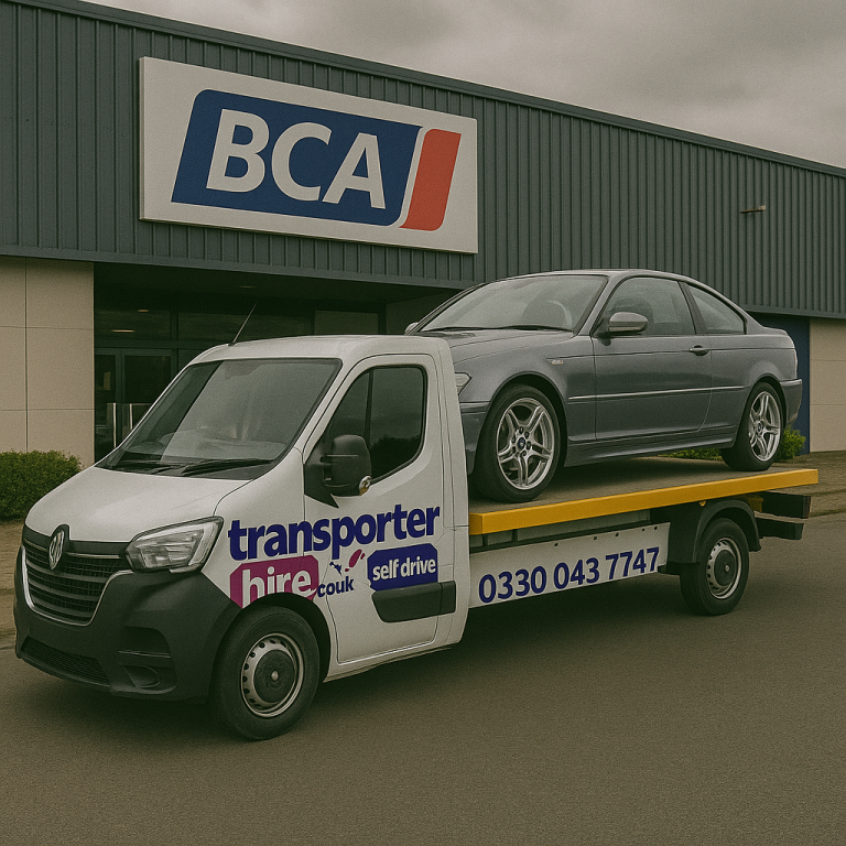 3.5T Car Transporter Hire – Wigan / Bolton / Preston – Self Drive - Insurance Included