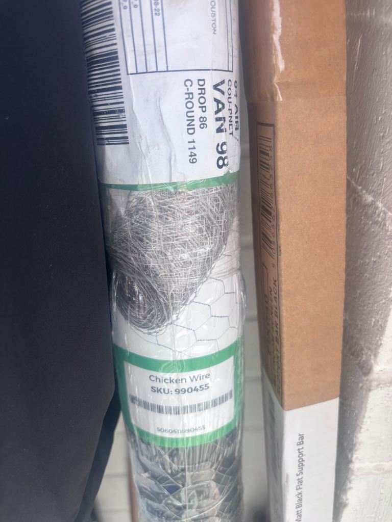 Roll of chicken wire 