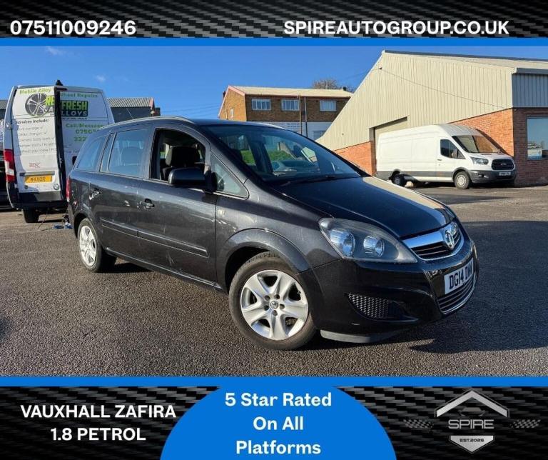 VAUXHALL ZAFIRA 1.8 16V Exclusiv Euro 5 5dr 2014