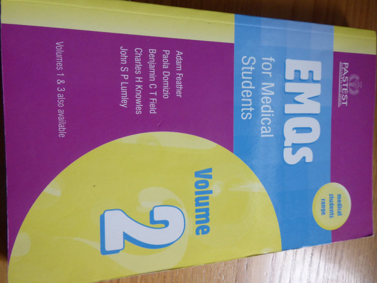 PASTEST EMQS FOR MEDICAL STUDENTS VOLUME TWO