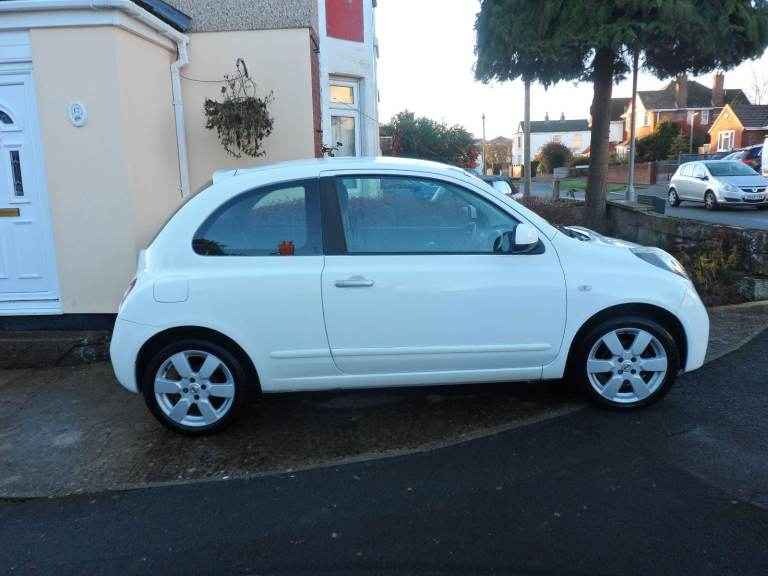 NISSAN MICRA 3DR 1240CC PETROL, ALLOY WHEELS, AIRCON, SAT.NAV. LOW MILEAGE.E.