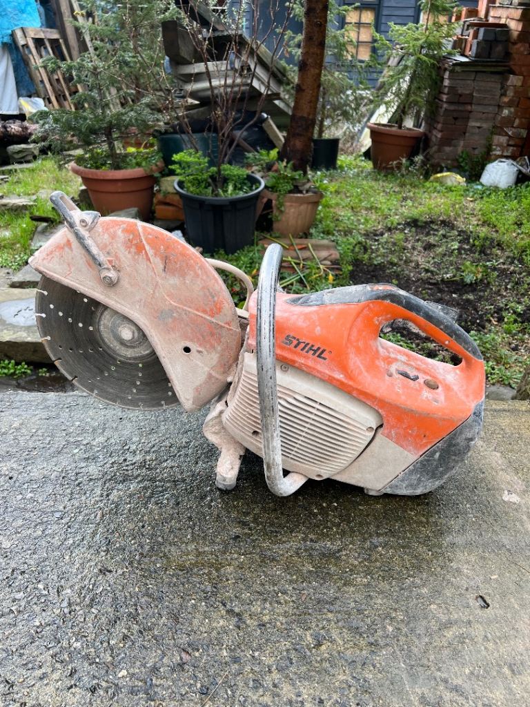 Stihl ts410 concrete saw 