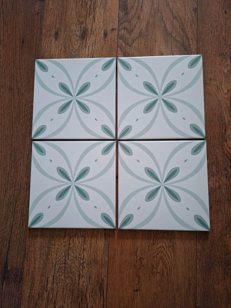 BRAND NEW "EL BARCO S.L. " MADE IN SPAIN HIGH QUALITY VICTIRIAN WALL AND FLOOR CERAMIC TILES 