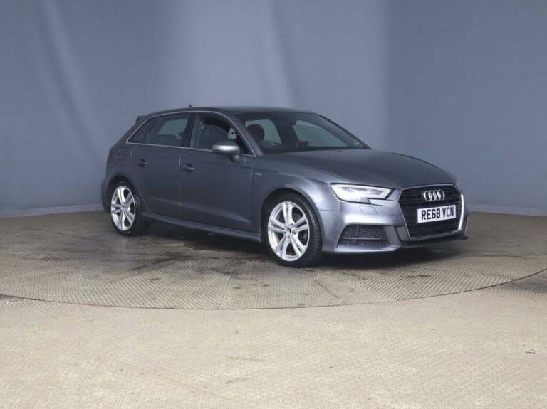 2018 Audi A3 1.5 TFSI CoD 35 S line Sportback 5dr Petrol Manual Euro 6 (s/s) (150 ps) Hatchback P...