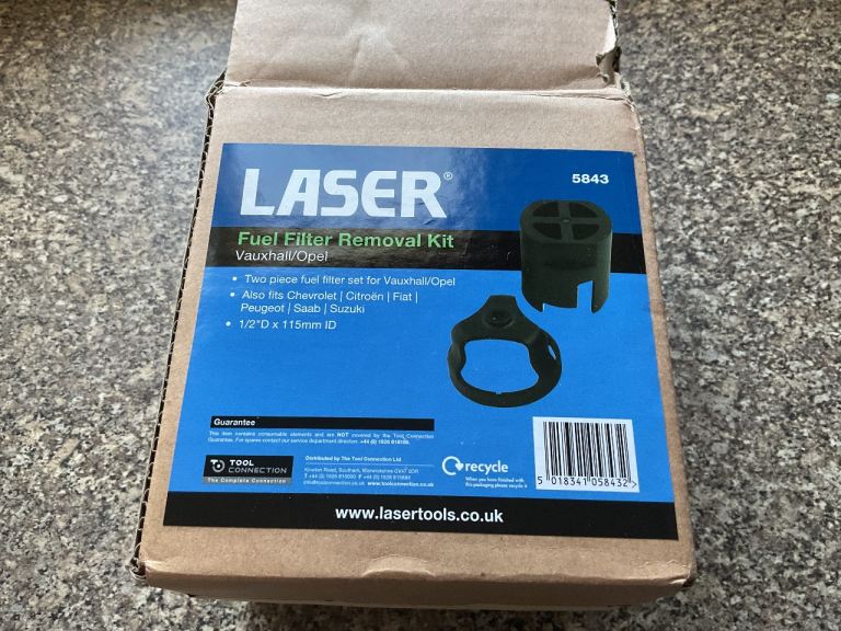 Laser fuel filter removal tool 5843 NEW