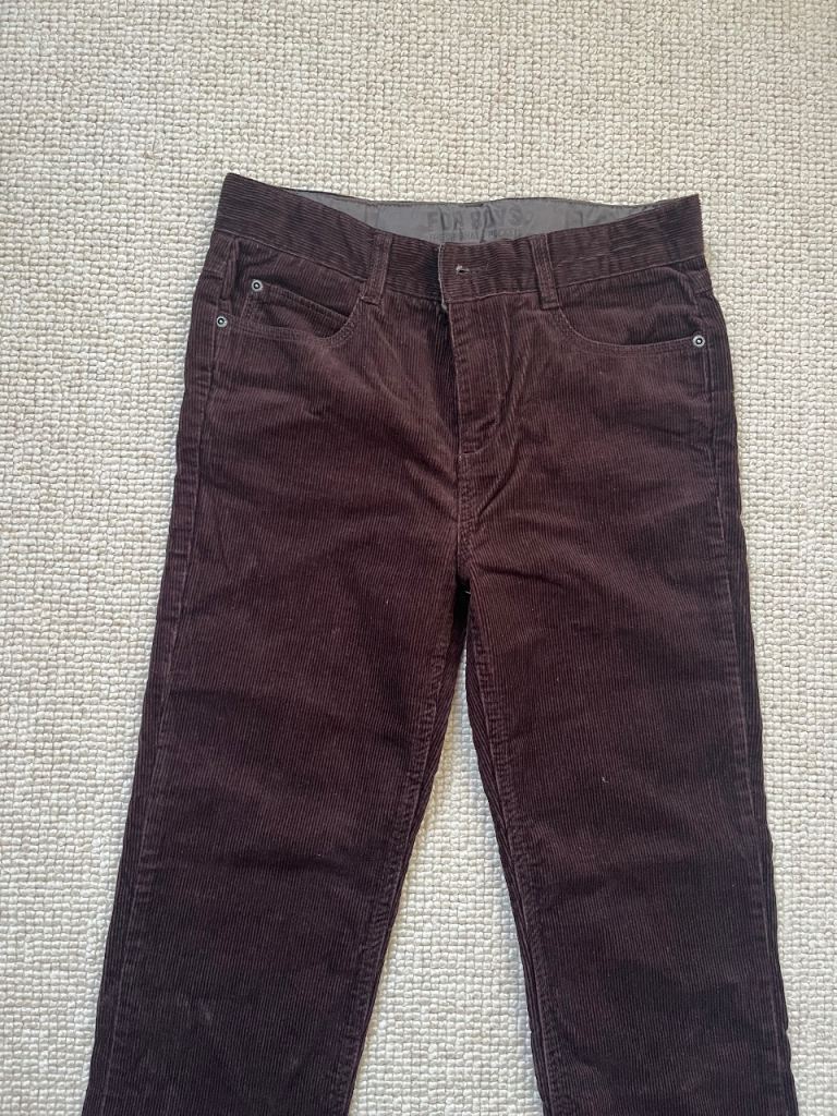 Never worn impeccable Cyrillus corduroy trousers