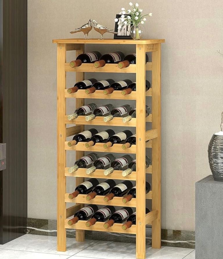 Bamboo Wine Rack 