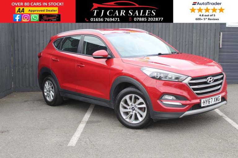 2017 Hyundai TUCSON 1.6 TUCSON SE NAV 1.6 GDI 132PS BD NO AA SUV Petrol Manual