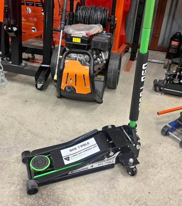 4 ton heavy duty dual pump low profile jack
