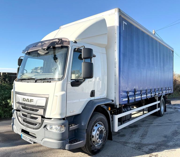 2019 DAF LF 55.250 SLEEPER CURTAINSIDE BODY 18TON TAIL-LIFT 134,000 MILES EURO-6