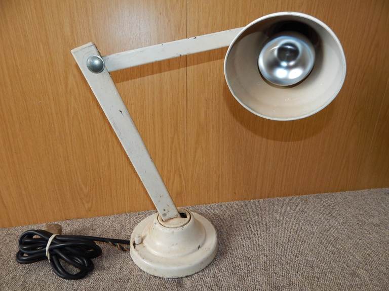 Art Deco Wandalite Adjustable Table Lamp by Cornercroft Coventry