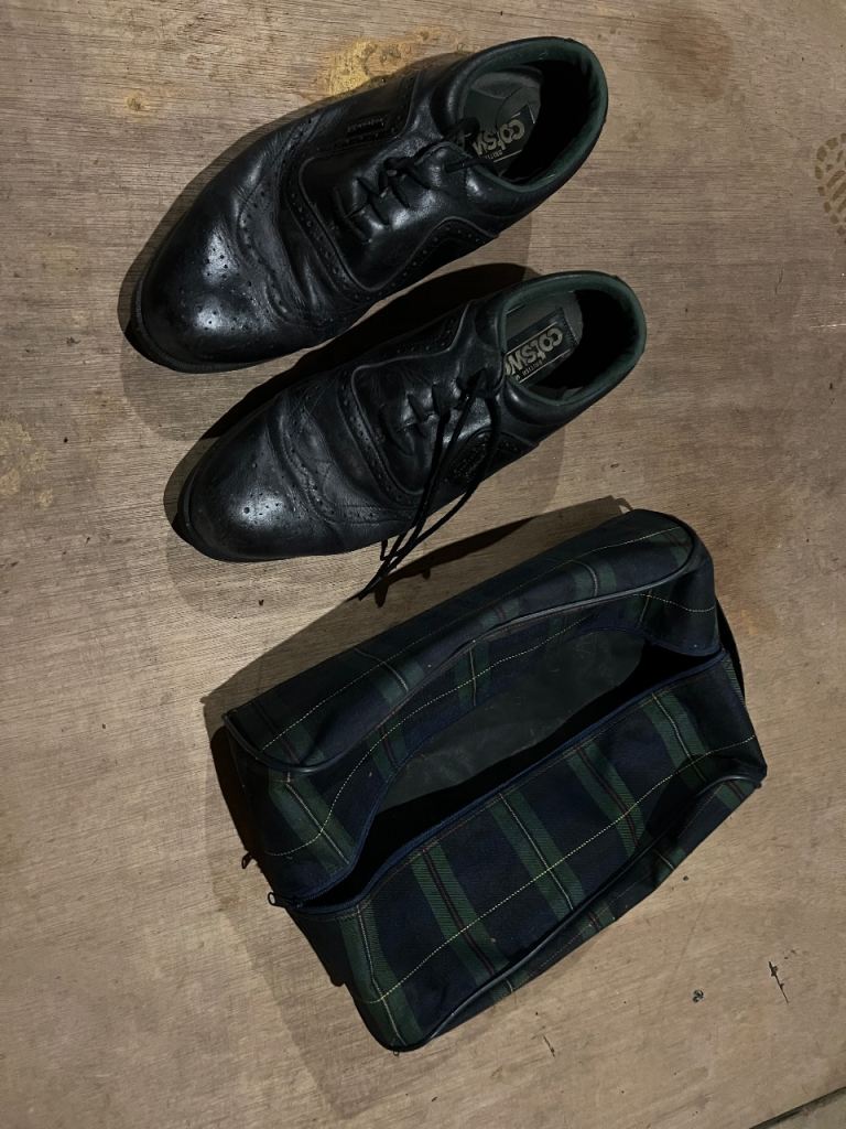 image for Golf shoes and bag