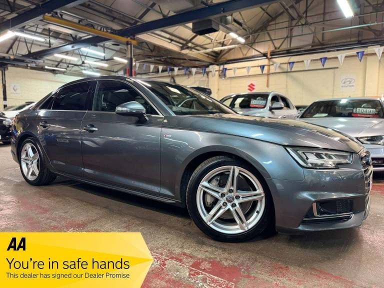 Audi A4 2.0 TFSI S line Saloon 4dr Petrol S Tronic quattro Euro 6 (s/s) (252 ps) Petrol Automatic
