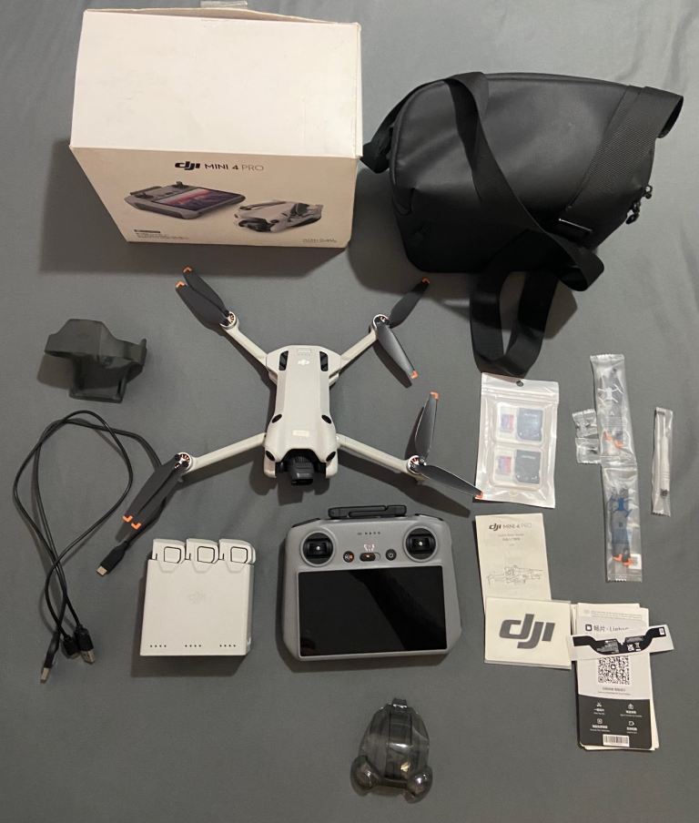 DJI Mini 4 Pro Drone Fly More Combo - As Good As New