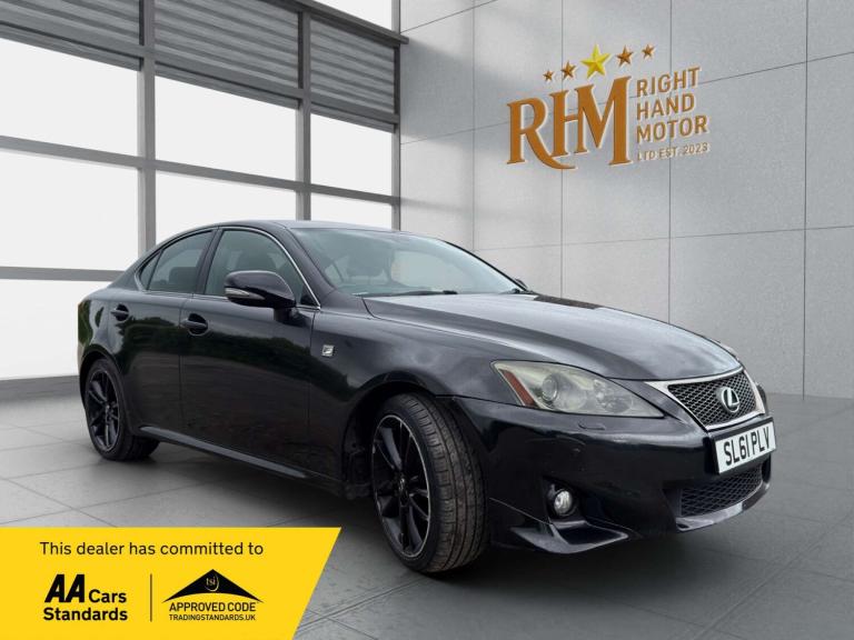 2011 Lexus IS 250 F-Sport 4dr Auto SALOON PETROL Automatic