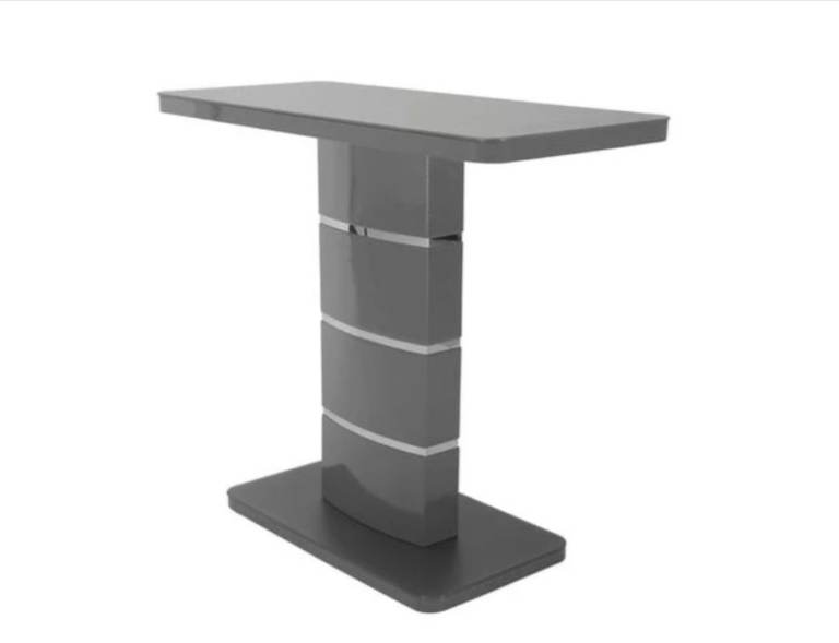 Ex- Display Modena Dark Grey Console Table and Lamp Table