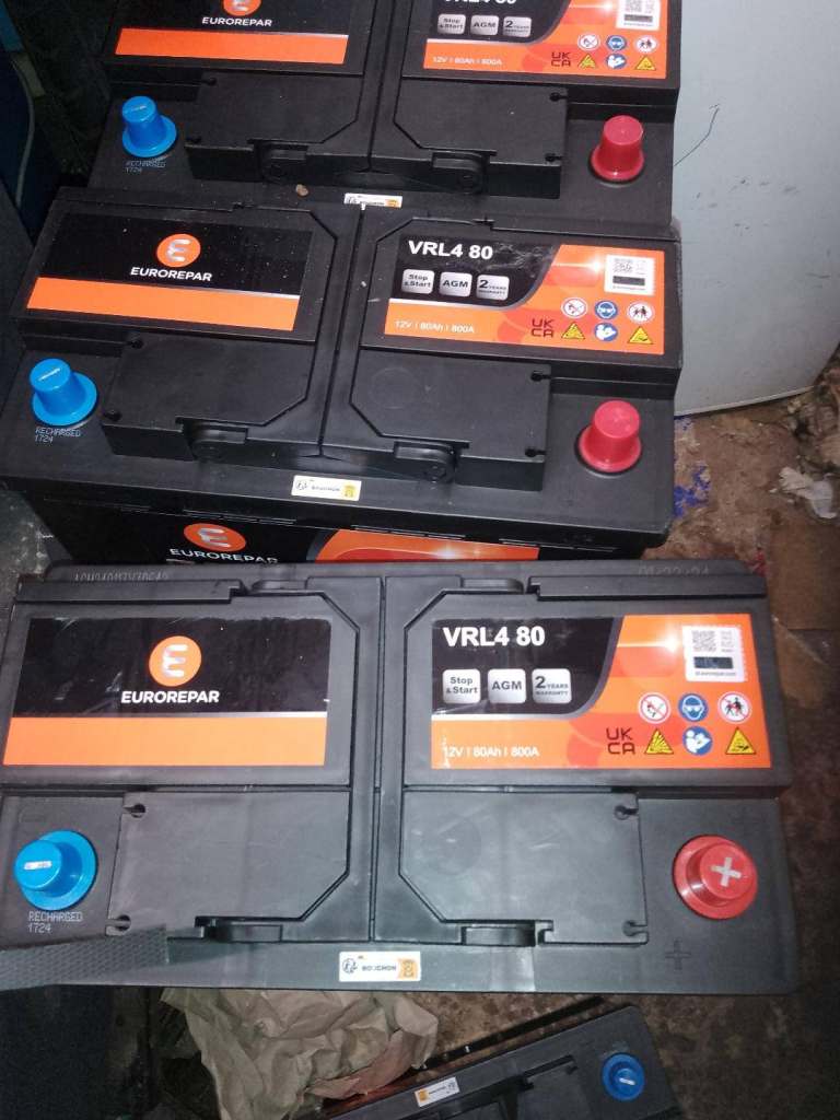 CAR AND VAN STOP START AGM HEAVY DUTY BATTERIES