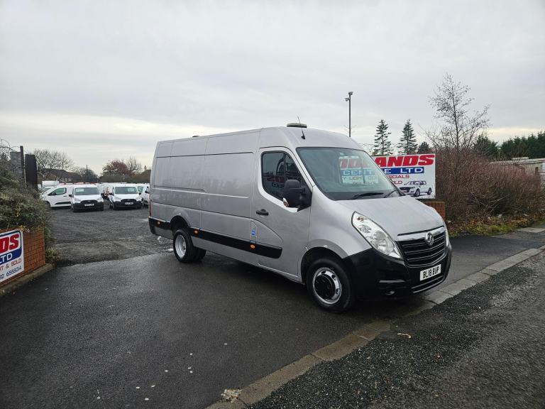 2018 ON 18 PLATE VUXHALL MOVANO R3500 CDTI 145 LWB RWD 80K ULEZ FREE ZONE
