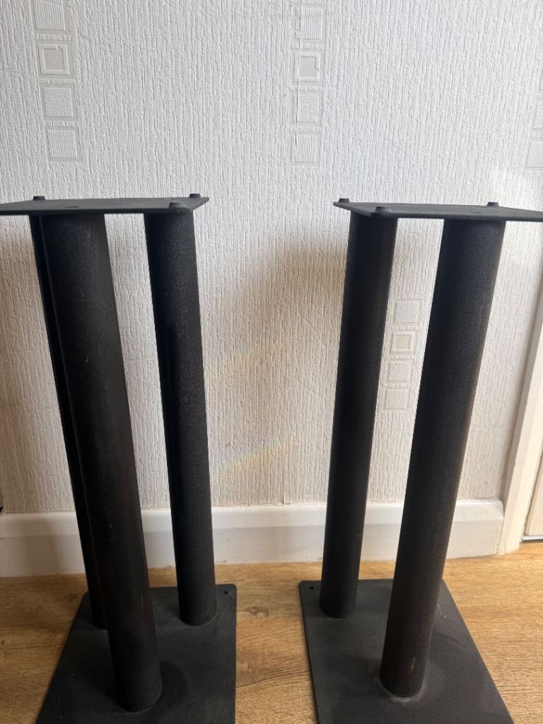 Pair of speaker stands 