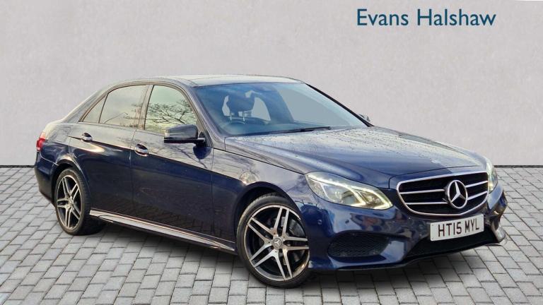 2015 Mercedes-Benz E Class E220 BlueTEC AMG Night Ed Premium 4dr 7G-Tronic Saloon Diesel Automatic