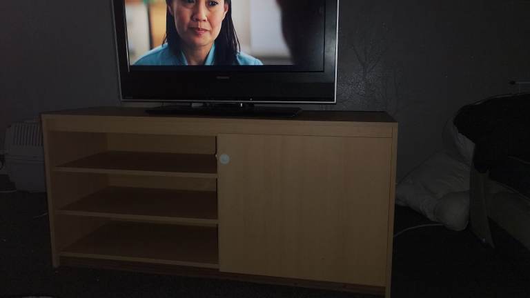 Wooden TV stand 